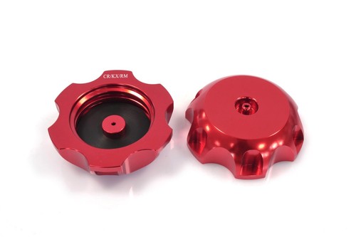 Tappo serbatoio ergal - tappo, rosso
