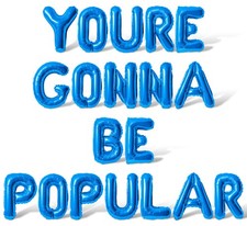 Striscione palloncino lettera