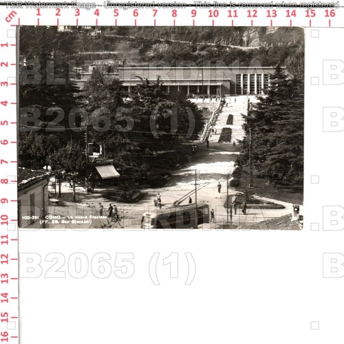 B2065 como citta stazione 1950 - como,