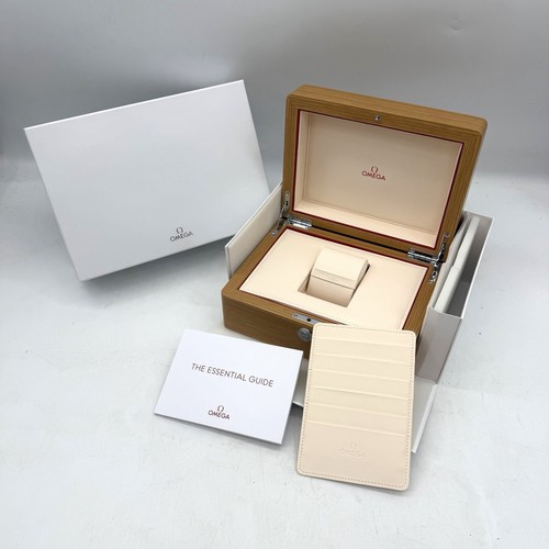 Omega scatola orologio - , legno