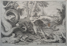 Cadmos tue le Dragon -