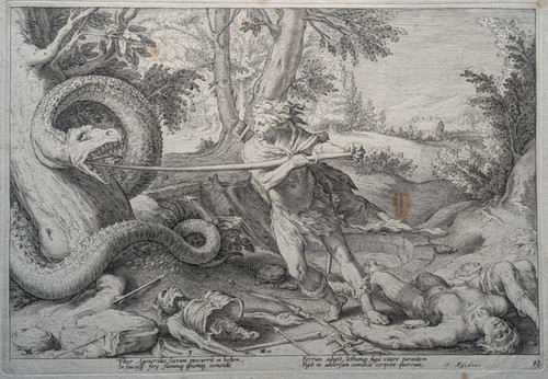 Cadmos tue dragon - cadmos, le