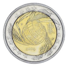 Italia 2 euro 2004 Programma