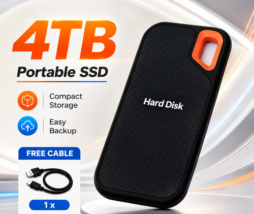 Ssd esterno portatile - esterno, 4tb