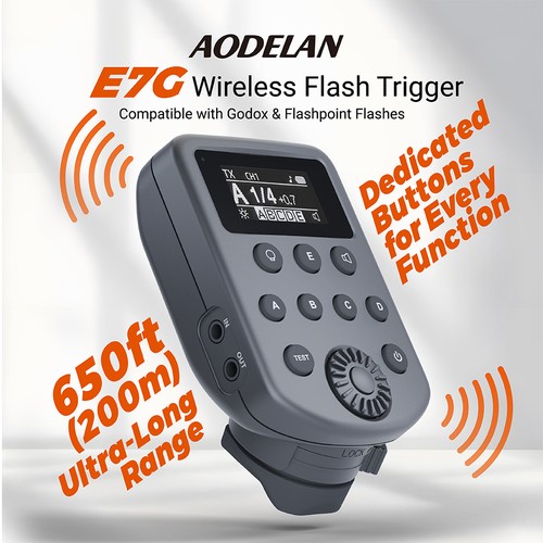 Aodelan e7g flash - e7g, trigger