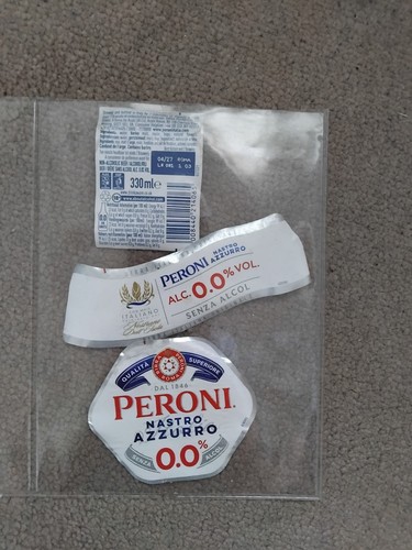Peroni 0pct beer - 330ml, bottle