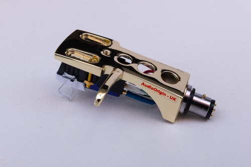 Gold headshell cartuccia - gold, headshell,