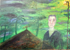 Alessandro bazan olio su - alessandro,