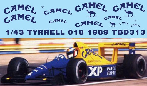 Decals per tyrrell - decals,