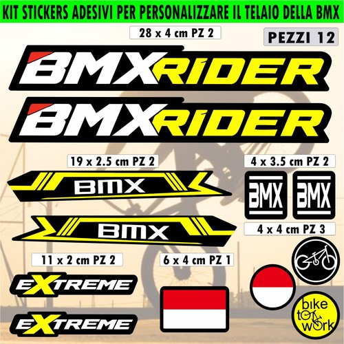 L108 kit adesivi telaio bmx - kit,