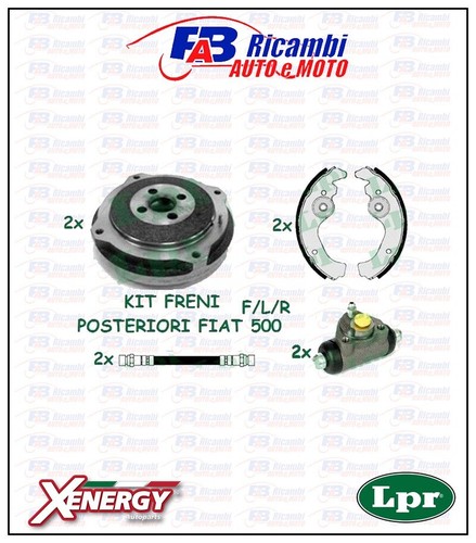Kit posteriore tamburi ganasce - posteriore,