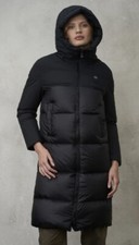 Abrigo largo nailon blauer - nailon,