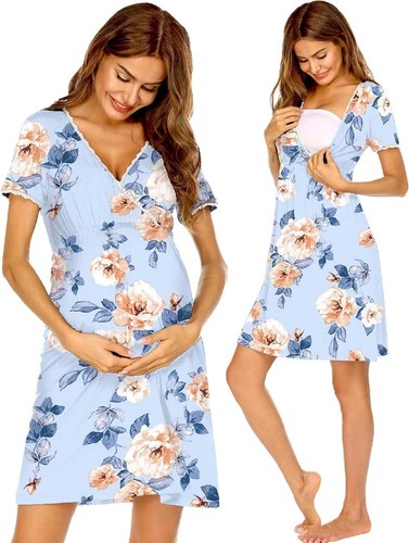 Ekouaer camicia notte - camicia,