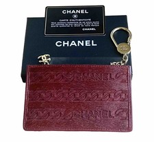 Very Rare“Chanel-Portafoglio Portachiavi Da Donna Nuovo-Originale Full Set.