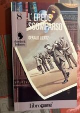 Librogame  L' EREDE SCOMPARSO n.8  Sherlock Holmes  1°edizione 1993  come nuovo!