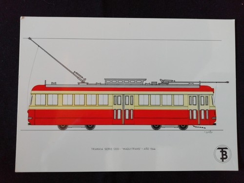 Cartolina trasporti spagna - trasporti,