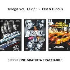 Fast & Furious • Trilogia Collezione 3 DVD Film 1 / 2 / 3 Italiano ITA PAL