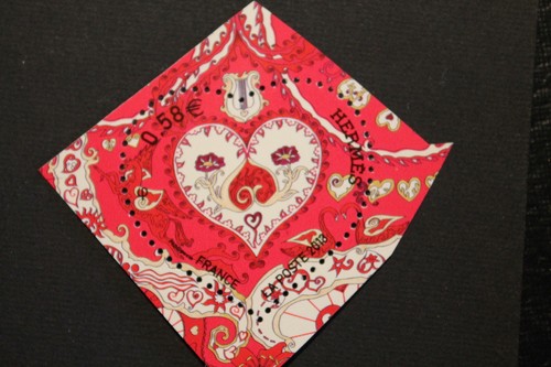 Timbre france coeur hermes - -,