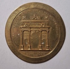 Galvanoplastica XIX sec. Arco della Pace Milano 53mm, F. Puttinati sculpsit