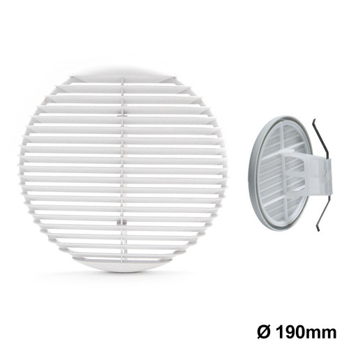 Griglia ventilazione 190 - griglia, Ø