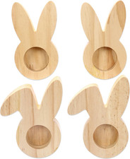 4 Portauova Di Legno -