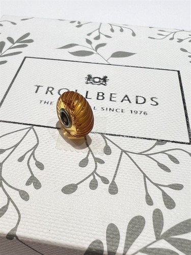 Charm trollbeads ambra - charm, in