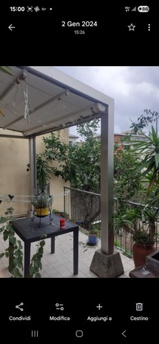 Pergotenda corradi motorizzata - pergotenda,