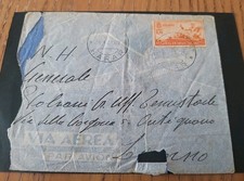 1941 AFRICA ORIENTALE ITALIANA 1,75L SU AEROGRAMMA DA Harar