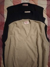 Lotto Di 3 Pezzi Maglioncino Senza Maniche Gilet Lana