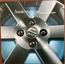 Suzuki 2004 Completo Auto Model Line Brochure Originale Verona Forenza Reno Vitara 