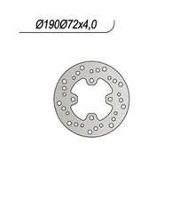 DISCO FRENO POSTERIORE HONDA