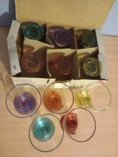 set trend'up coppe bicchieri gelato x 11 nuovi , un set con scatola 