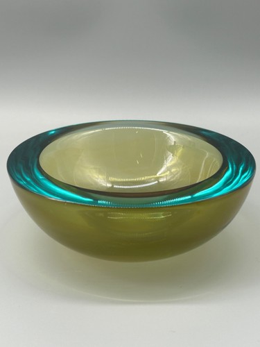 Svuotasche vetro murano verde - vetro,
