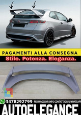 ? Spoiler Posteriore Stile MUGEN per Honda Civic 8ª Generazione (2006–2011) ?