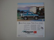 advertising Pubblicità 1991 DAIHATSU FEROZA 4X4