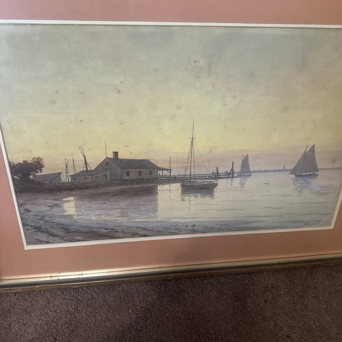 Rare antique watercolor - watercolor, by