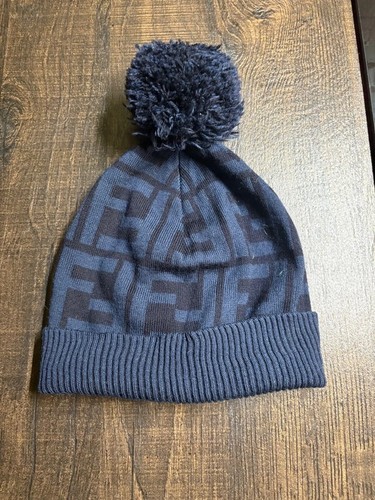 Cappello lana blu vintage - blu,