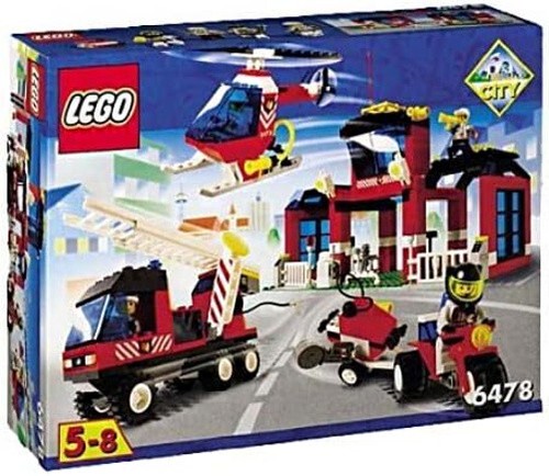 Lego system 6478 stazione - 6478,