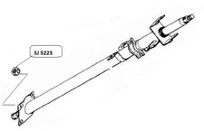Suzuki Samurai Santana SJ410 SJ413 Boccola Piantone Sterzo modello SPAGNOLO