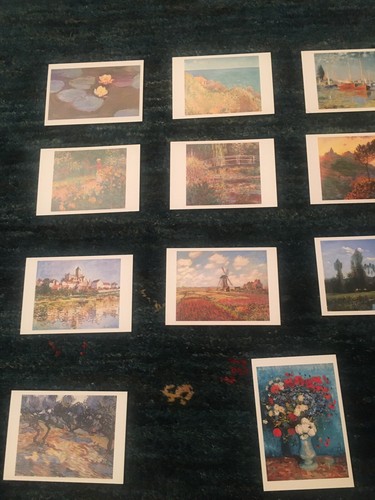 Cartoline riproduzioni quadri