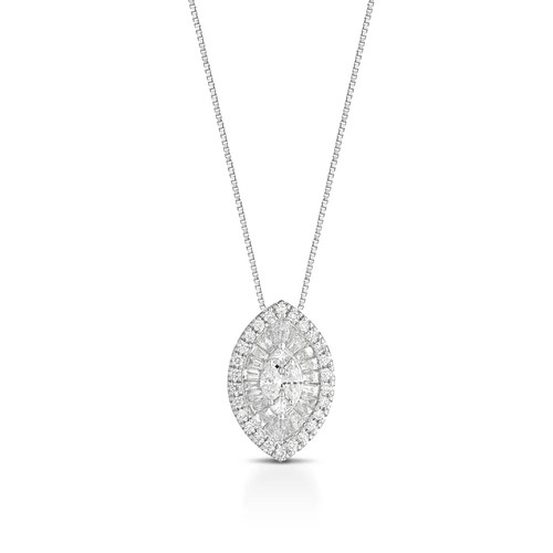Collana oro bianco - oro,
