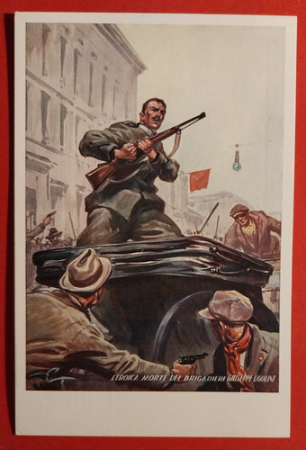 Cartolina atti eroici dei - atti,