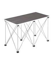 Tavolo Consolle DJ 120x60 H 100 Richiudibile con Piedi in alluminio a ragno
