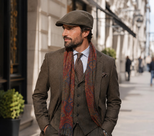 Berretto piatto barbour - berretto,