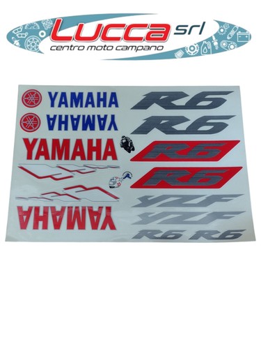 Kit targhette adesivi yamaha - kit,