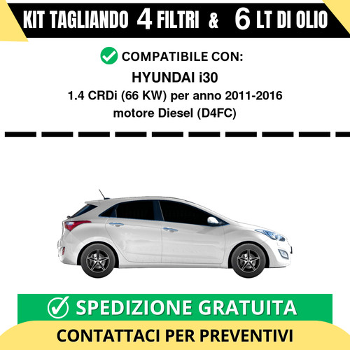Tagliando per hyundai i30 - hyundai,
