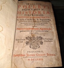 Historia Fori Romani (Storia