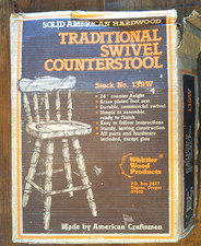 Sgabello tradizionale girevole