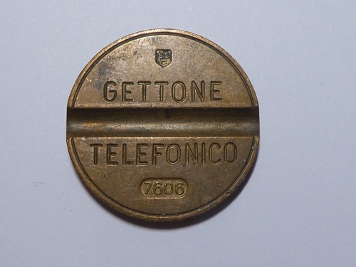 Gettone telefonico 7606 - gettone, n.