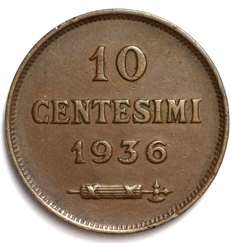 San marino centesimi 1936 - 10,